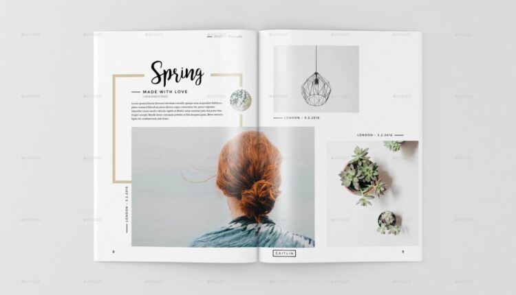 فایل لایه باز پورتفولیو عکاسی   Portfolio Photography Brochure