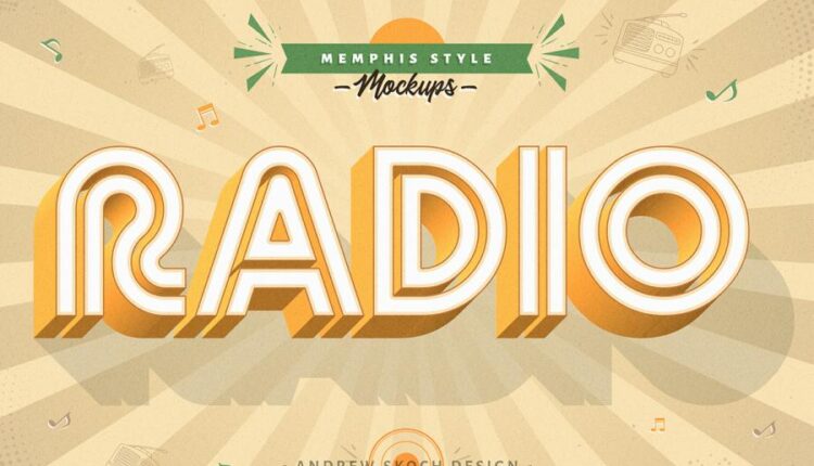 استایل سه بعدی نوشته برای فتوشاپ   Style Text Effects