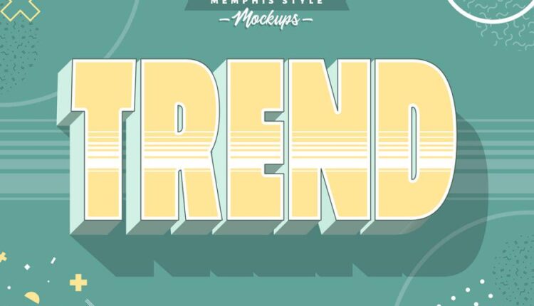 استایل سه بعدی نوشته برای فتوشاپ   Style Text Effects