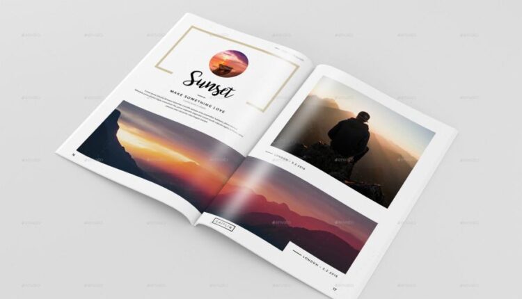 فایل لایه باز پورتفولیو عکاسی   Portfolio Photography Brochure