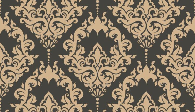 وکتور نقوش اسلیمی قاب و پس زمینه   Frame and Ornament