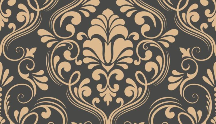 وکتور نقوش اسلیمی قاب و پس زمینه   Frame and Ornament