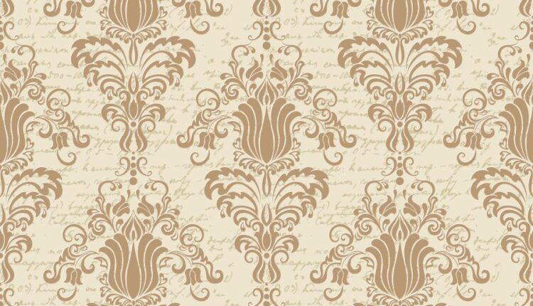 وکتور نقوش اسلیمی قاب و پس زمینه   Frame and Ornament