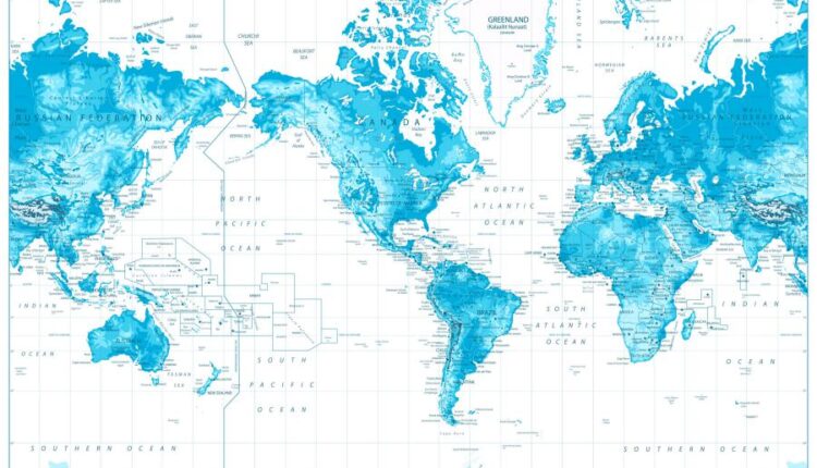 وکتور های مختلف و کاربردی از نقشه جهان   Vectors Different Maps