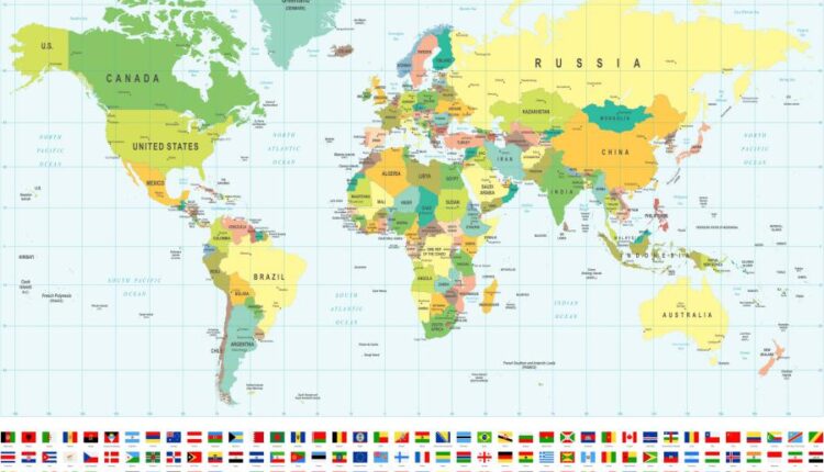 وکتور های مختلف و کاربردی از نقشه جهان   Vectors Different Maps