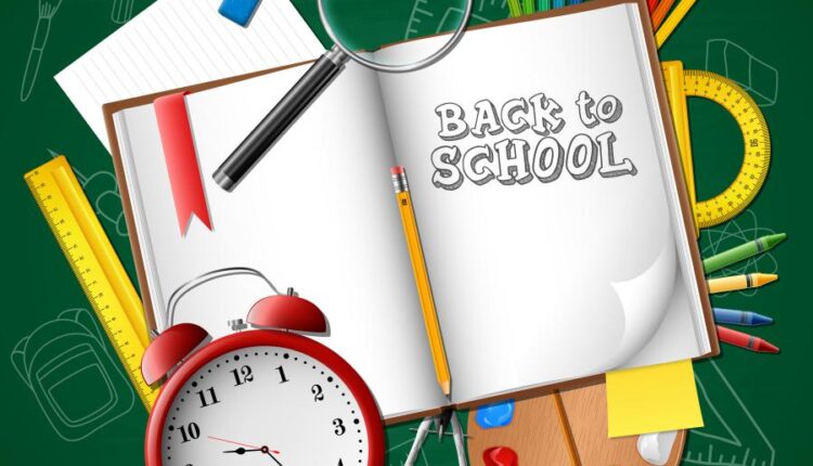 وکتور لوازم التحریر مدرسه   School Vector