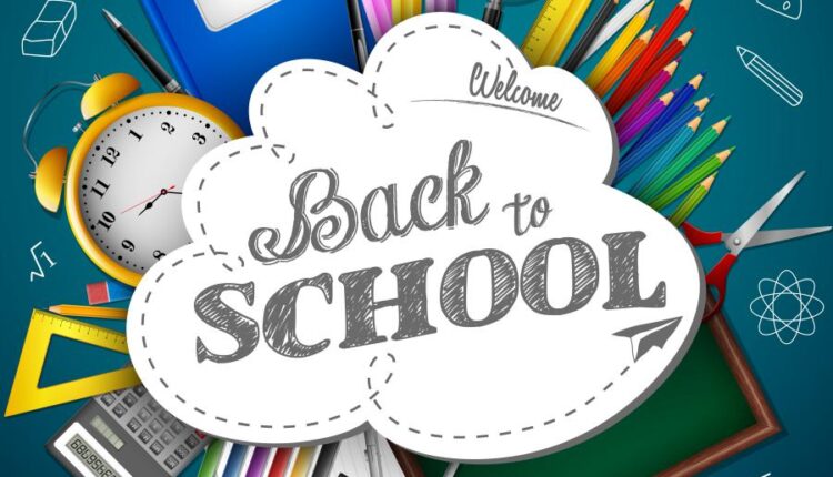 وکتور لوازم التحریر مدرسه   School Vector