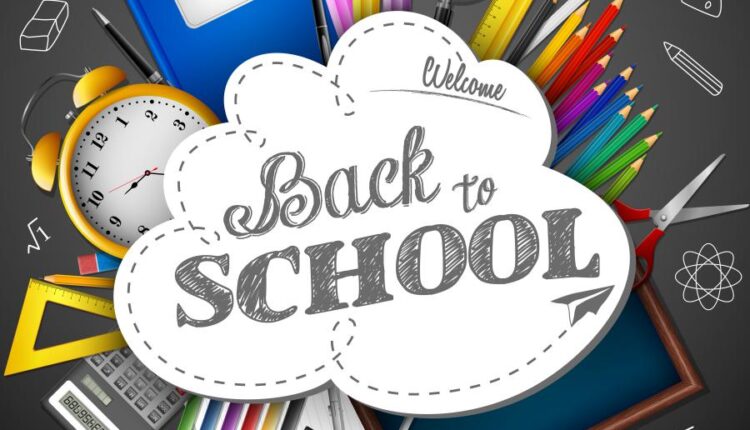 وکتور لوازم التحریر مدرسه   School Vector