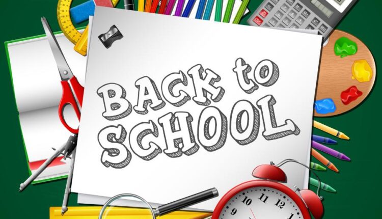 وکتور لوازم التحریر مدرسه   School Vector