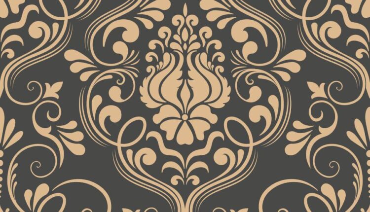 وکتور نقوش اسلیمی قاب و پس زمینه   Frame and Ornament