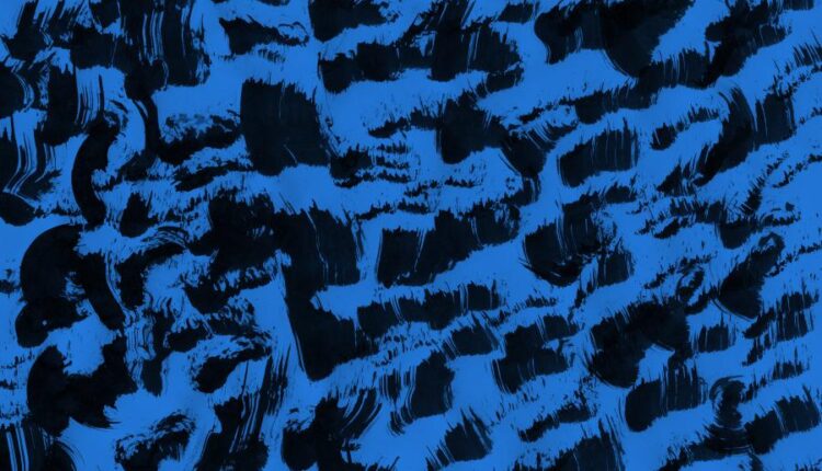 30 تکسچر انتزاعی مرکب   Blue Abstract Ink Textures