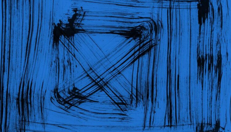 30 تکسچر انتزاعی مرکب   Blue Abstract Ink Textures