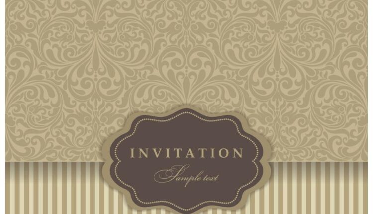 وکتور نقوش اسلیمی قاب و پس زمینه   Frame and Ornament