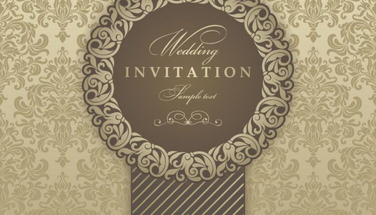 وکتور نقوش اسلیمی قاب و پس زمینه   Frame and Ornament