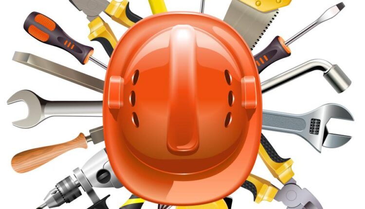 وکتور های جعبه و ابزار ساخت و ساز    construction tools for work