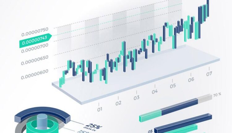 وکتور نمودار سه بعدی اینفوگرافیک   3D Infographic Elements
