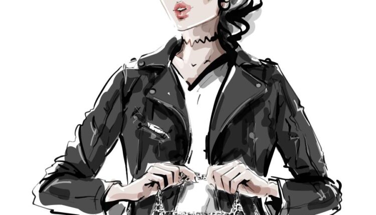 تصاویر وکتور دختر    Fashion girl elegant style vector