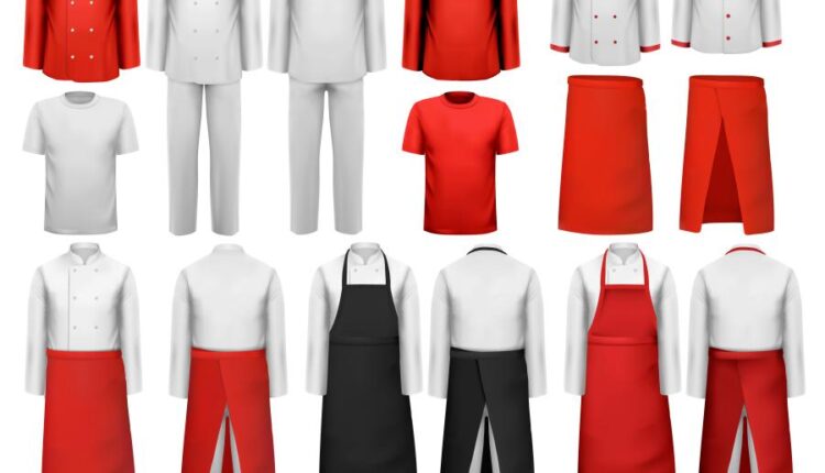 وکتور یونیفرم لباس بیمارستان و سرآشپز   chef and health uniform