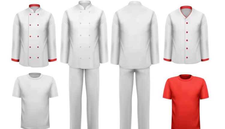 وکتور یونیفرم لباس بیمارستان و سرآشپز   chef and health uniform