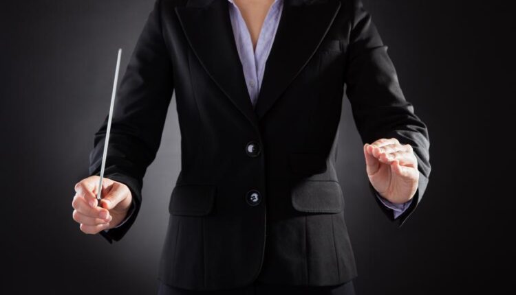 عکس استوک رهبر ارکستر   symphonic orchestra of opera