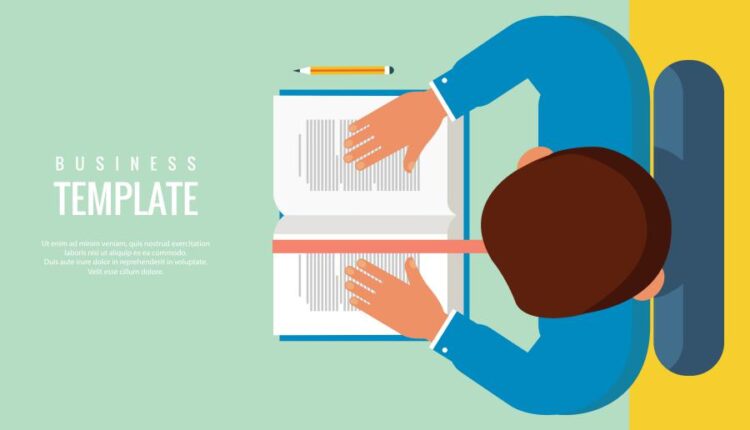 تصویر سازی وکتوری با موضوع تجارت   Business Illustration