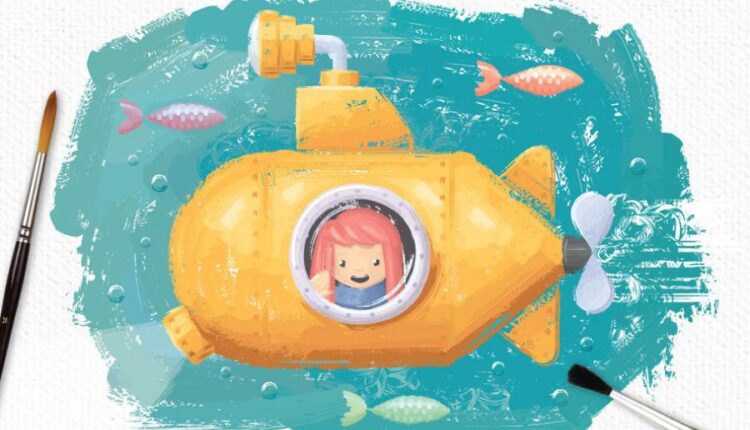 براش تکنیک رنگ و روغن برای ایلوستریتور   Oil Paint Brushes