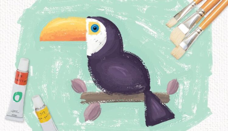 براش تکنیک رنگ و روغن برای ایلوستریتور   Oil Paint Brushes