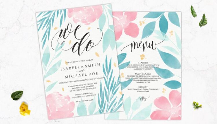 244 براش گل و برگ های آبرنگی   Watercolor Brushes