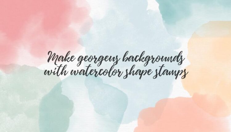 244 براش گل و برگ های آبرنگی   Watercolor Brushes