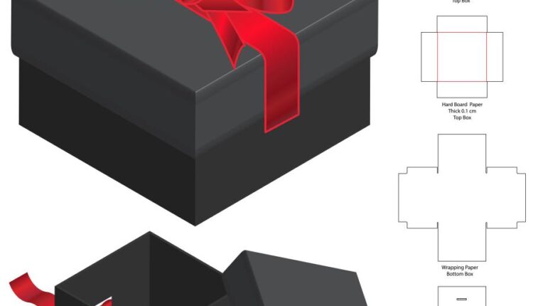 موکاپ و قالب های سه بعدی جعبه   3D mockup box