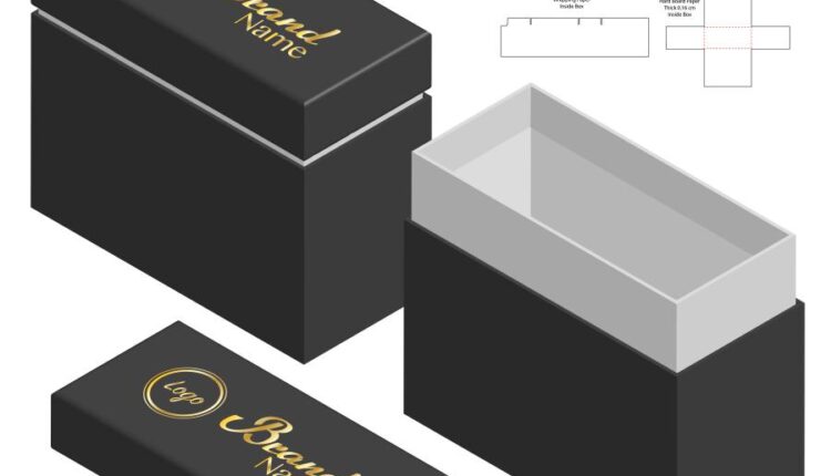موکاپ و قالب های سه بعدی جعبه   3D mockup box