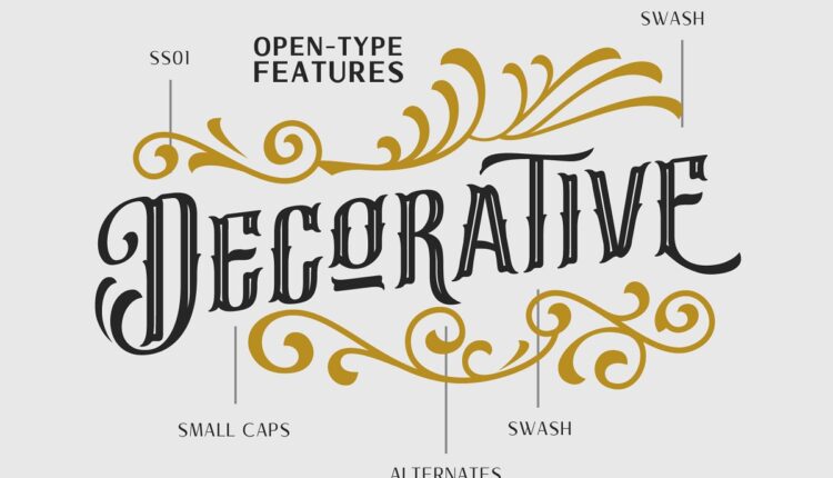 فونت انگلیسی کلاسیک رکیوم   Requiem Font