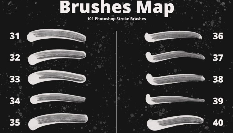 101 براش نقاشی فتوشاپ   101 Photoshop Paint Brushes