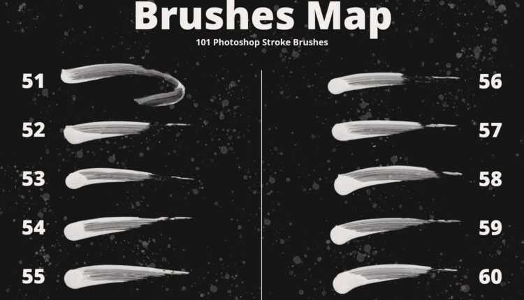 101 براش نقاشی فتوشاپ   101 Photoshop Paint Brushes