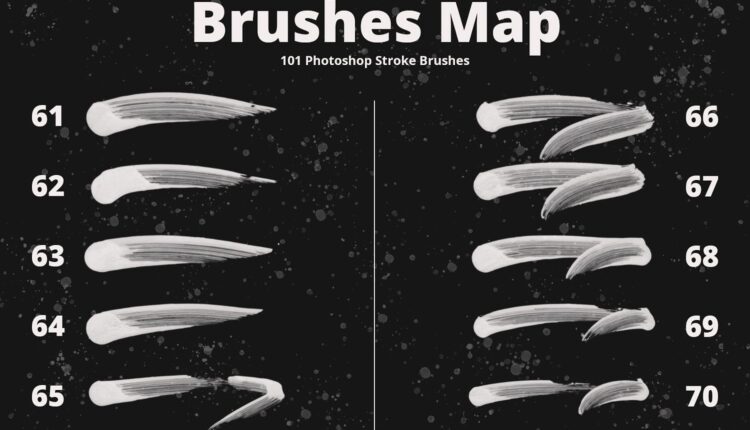 101 براش نقاشی فتوشاپ   101 Photoshop Paint Brushes