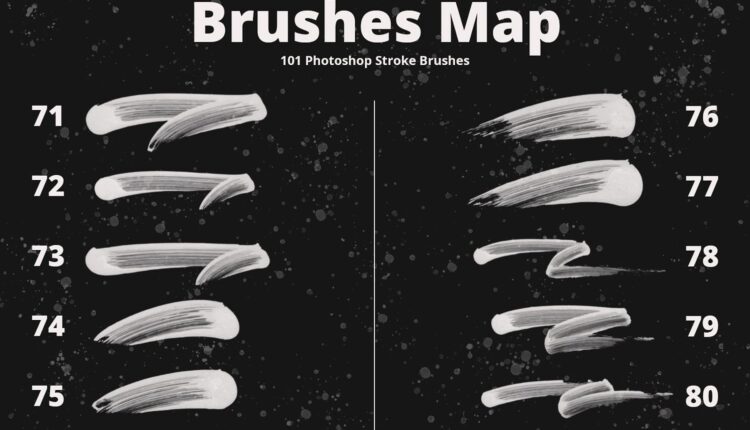 101 براش نقاشی فتوشاپ   101 Photoshop Paint Brushes