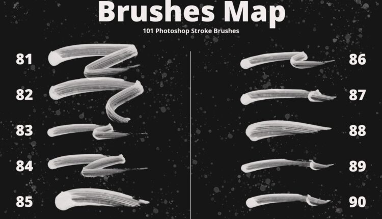 101 براش نقاشی فتوشاپ   101 Photoshop Paint Brushes