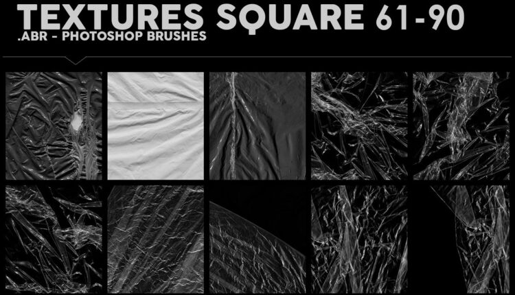 128 براش پلاستیک با کیفیت و خاص برای فتوشاپ   Plastic Brushes