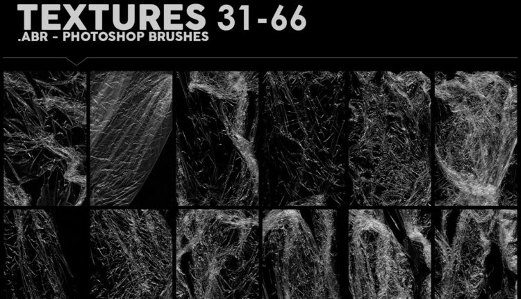 128 براش پلاستیک با کیفیت و خاص برای فتوشاپ   Plastic Brushes