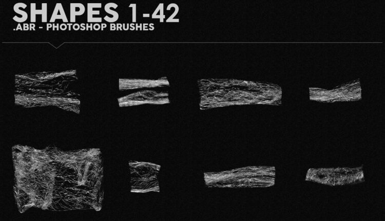 128 براش پلاستیک با کیفیت و خاص برای فتوشاپ   Plastic Brushes