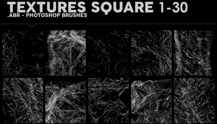 128 براش پلاستیک با کیفیت و خاص برای فتوشاپ   Plastic Brushes