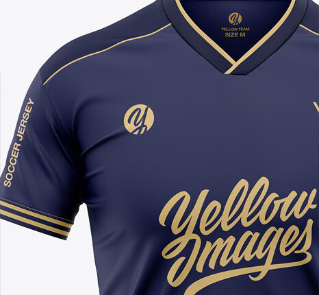 موکاپ لباس ورزشی مردانه   Mens Soccer Mockup