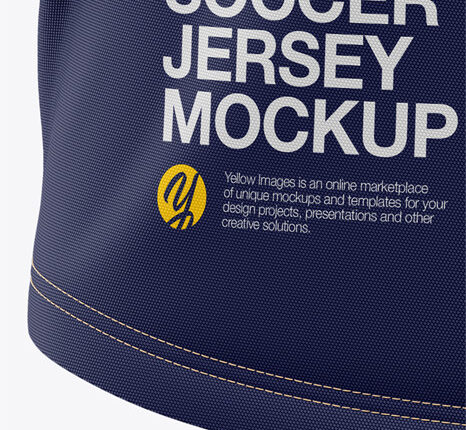 موکاپ لباس ورزشی مردانه   Mens Soccer Mockup