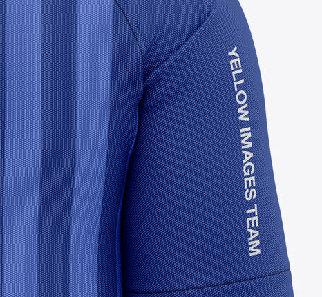 موکاپ بلوز یقه هفت ورزشی مردانه   Mens Soccer V Neck Mockup