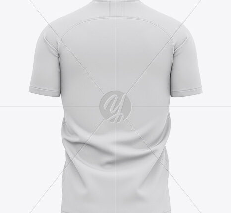 موکاپ بلوز یقه هفت ورزشی مردانه   Mens Soccer V Neck Mockup