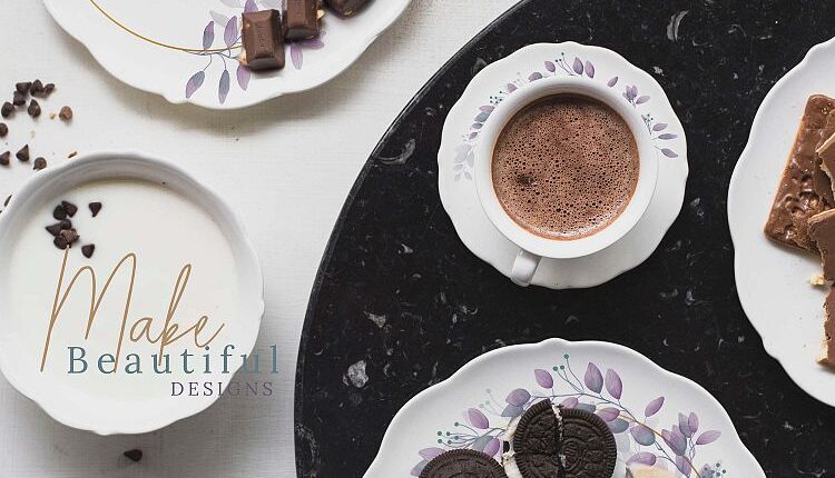 تصاویر png گل ها و گیاهان آبرنگی جنگلی   Watercolor Forest