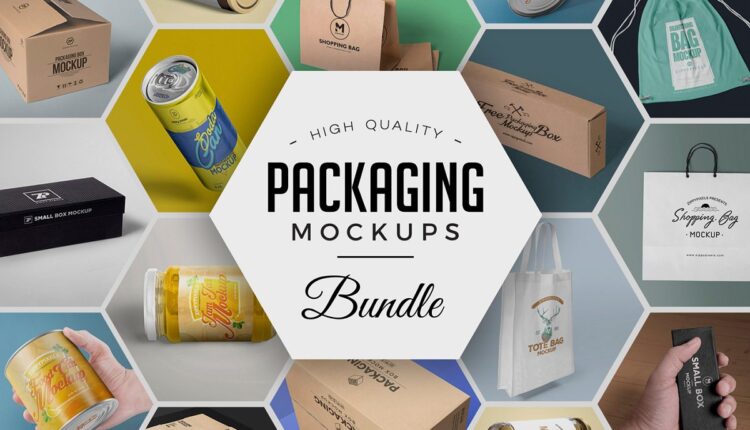 79 موکاپ فوق العاده بسته بندی   Packaging Mockups