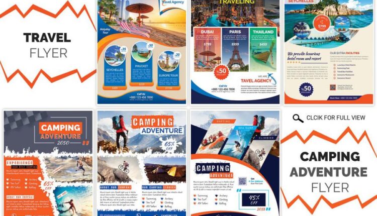 سری دوم 120 فایل لایه باز پوستر و تراکت   Flyer & Poster