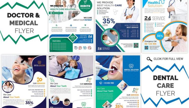 سری دوم 120 فایل لایه باز پوستر و تراکت   Flyer & Poster
