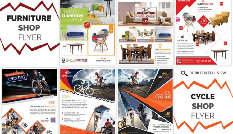 سری دوم 120 فایل لایه باز پوستر و تراکت   Flyer & Poster